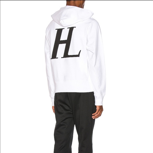 HELMUT LANG MONOGRAM STANDARD HOODIE - Picture 2 of 2